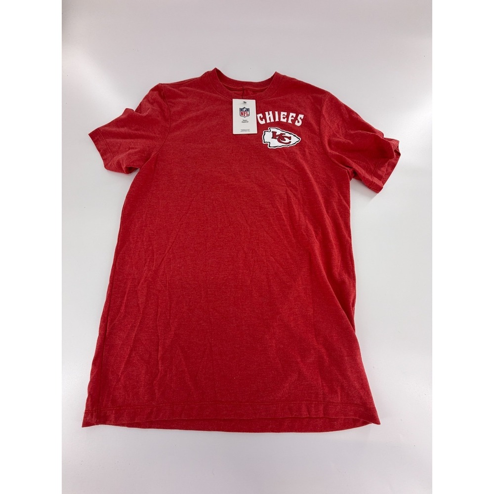 Kansas City Chiefs Nike Mens Rewind Tri Blend Red Shirt Size M Medium NWT